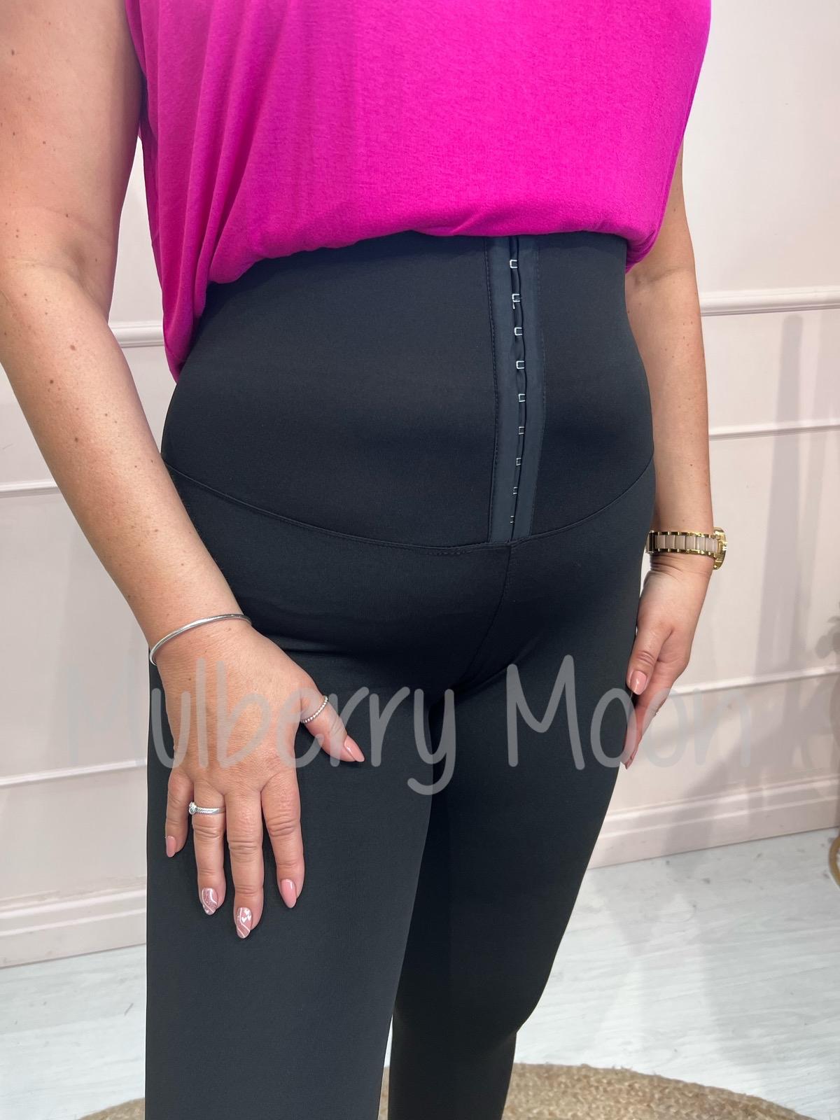 B2361H Heathered High Waist Tummy Tuck Legging – Twist Boutique