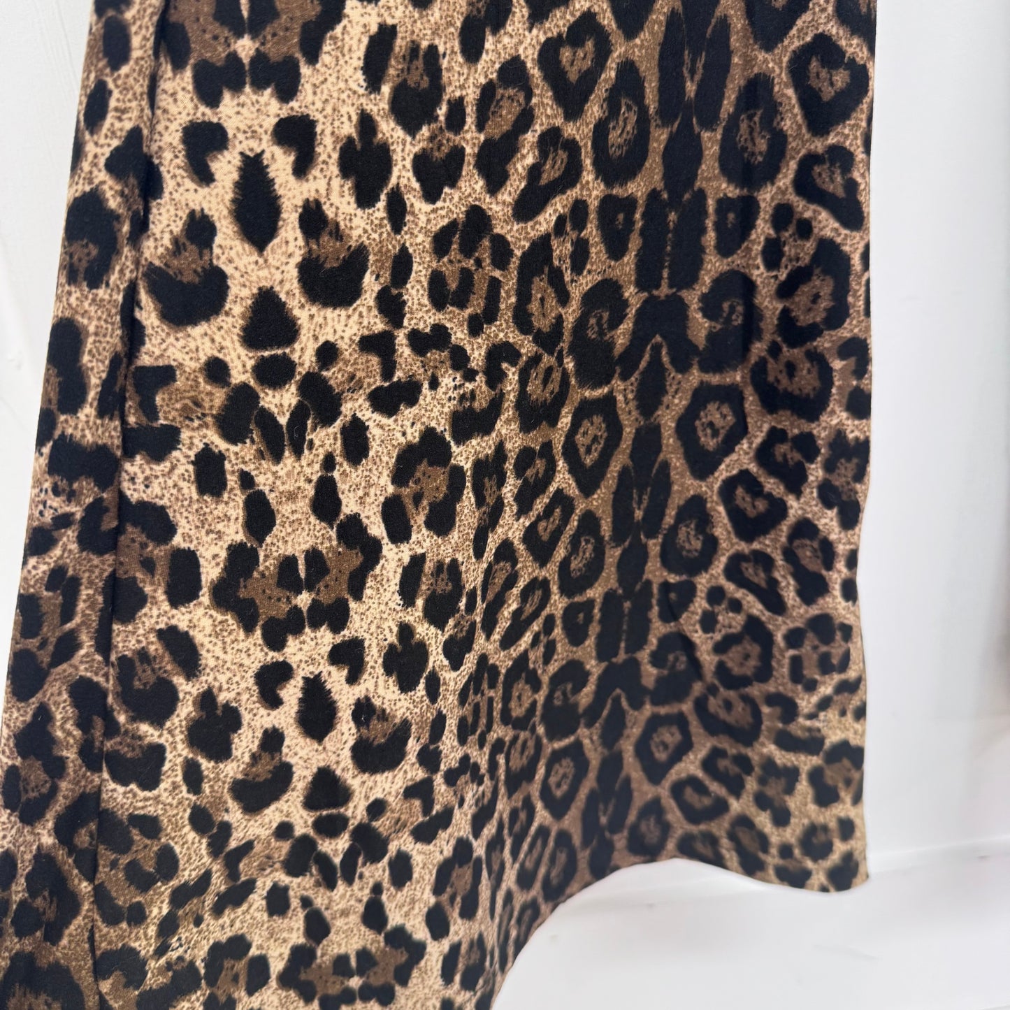 Bekah: Leopard print bell bottom flares. 2 sizes